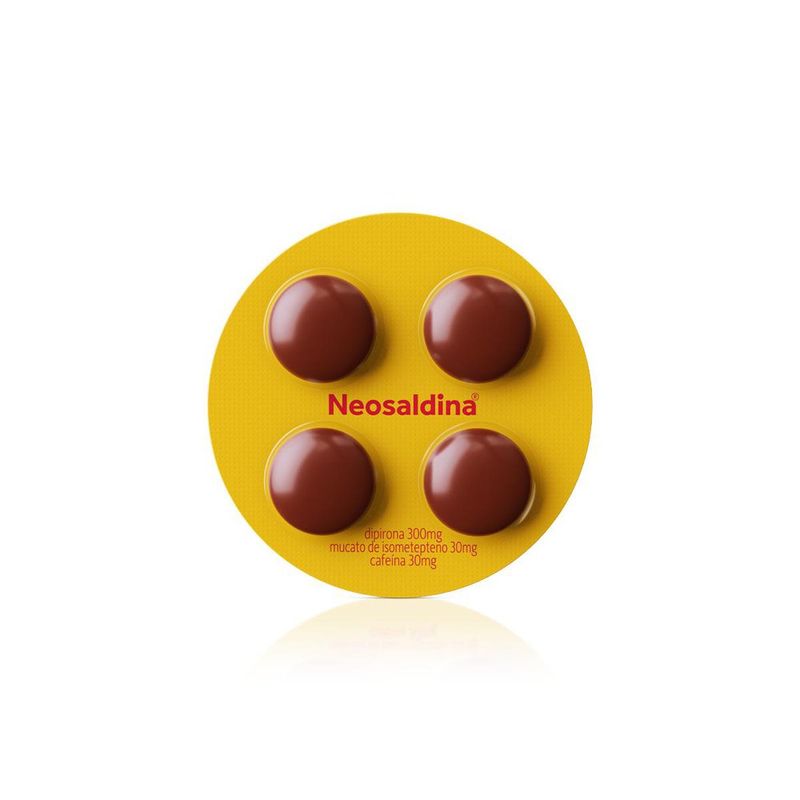 Neosaldina Analgésico - 4 Drágeas
