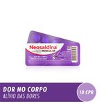 Neosaldina Muscular Analgésico e Relaxante Muscular - 10 Comprimidos