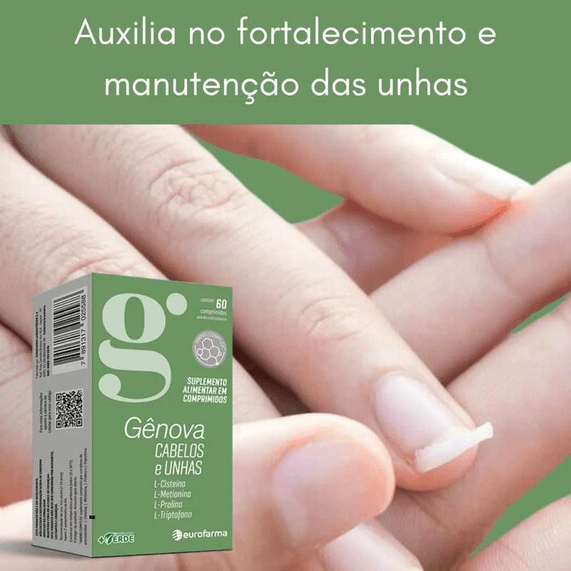 GENOVA CAB E UNHAS 60CPR 2