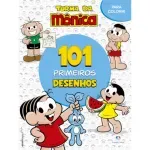 Livro de Colorir Turma da Mônica 101 Primeiros Desenhos Ciranda Cultural 1un