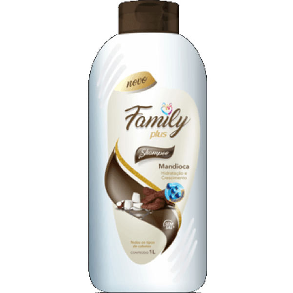 Shampoo Family Plus Mandioca 1L - Kelma 1