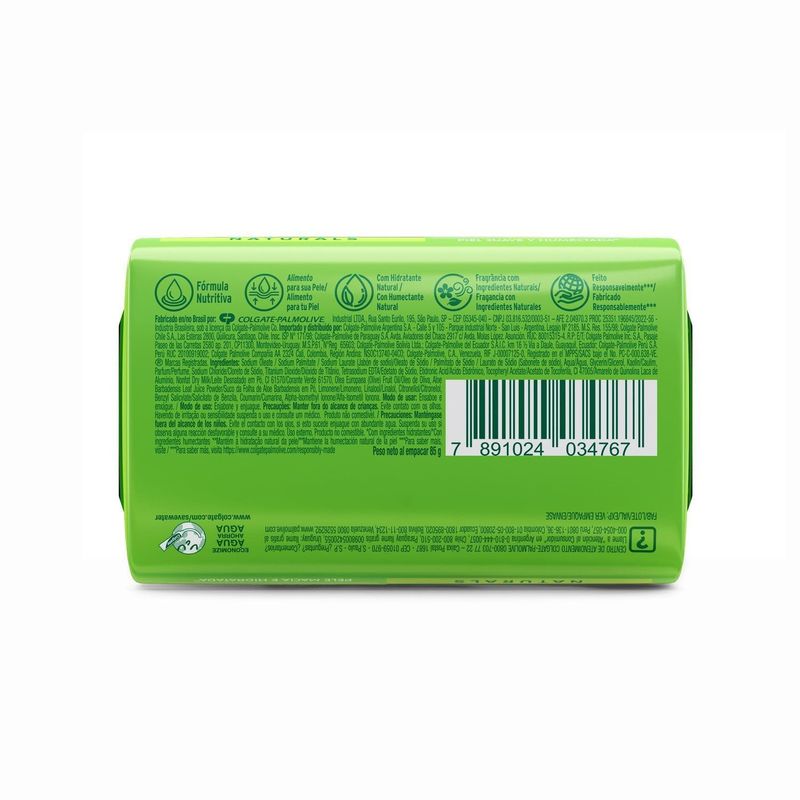 Sabonete Palmo Hidratante Saud Alo/Ver 85G - Palmolive 2