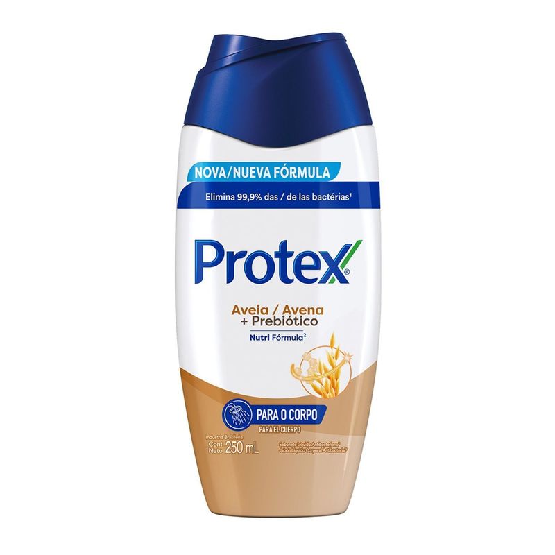 Sabonete Líquido Protex Gel Aveia 250Ml - Protex 5