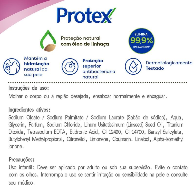 Sabonete Líquido Protex Cream 250Ml - Protex 5