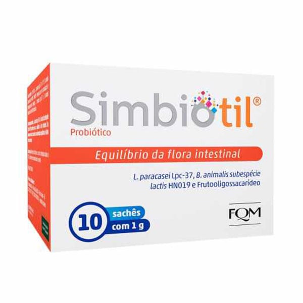 Simbiotil Pó 10 Saches 1g 2