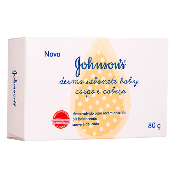 Sabonete em Barra Johnsons Baby 80grs 1