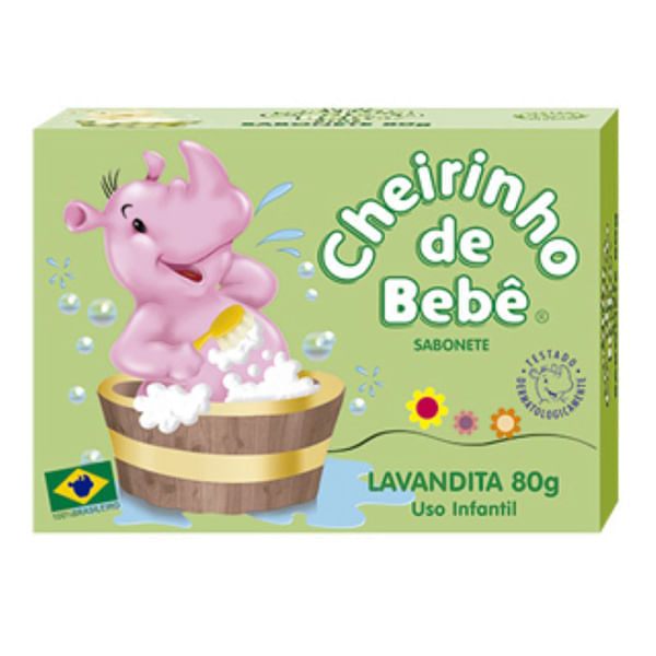 Sabonete Kanitz Cheirinho Bebê Lavandita 80G - Cheirinho Bebe 1