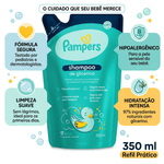 Shampoo Infantil Pampers Sachê Refil - 350ml 4
