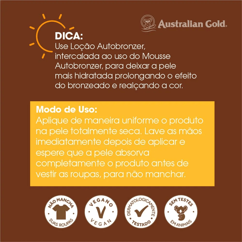 AUST/GOLD AUTOBR KAKADU BRNZ LOC 120ML 3