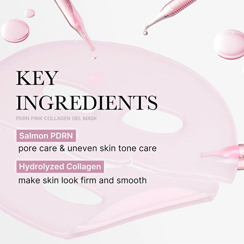 Medicube PDRN Pink Collagen Gel Mask - Máscara Facial em Gel 28g