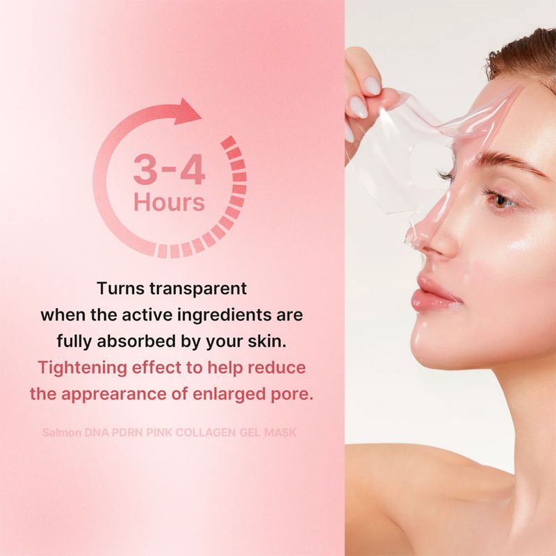 Medicube PDRN Pink Collagen Gel Mask - Máscara Facial em Gel 28g
