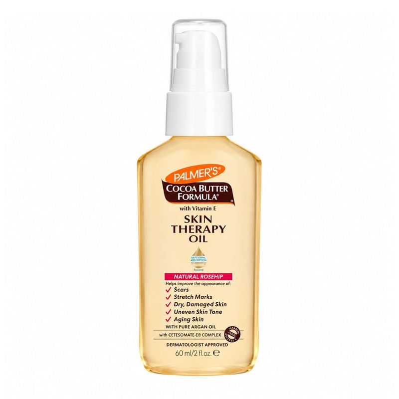 Palmer's Cocoa Butter Formula Skin Therapy Oil Rosehip com Vitamina E - Óleo Corporal e Facial 60ml