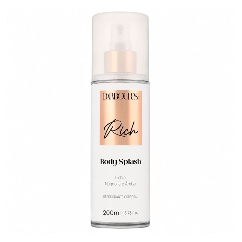 Barbour's Beauty Rich - Body Splash Feminino 200ml