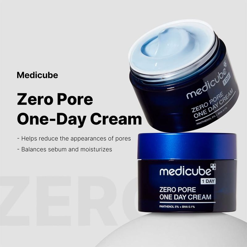 Medicube Zero Pore One Day - Creme Hidratante Facial 50ml