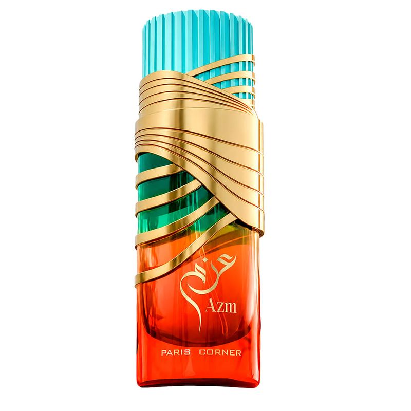 Azm Eau de Parfum Unissex 100ml Paris Corner - Drogarias Tamoio