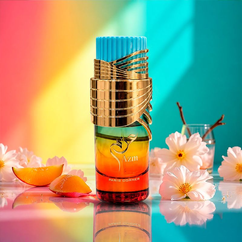 Azm Eau de Parfum Unissex 100ml Paris Corner - Drogarias Tamoio