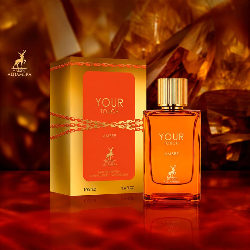 Maison Alhambra Your Touch Amber Eau de Parfum - Perfume Unissex 100ml
