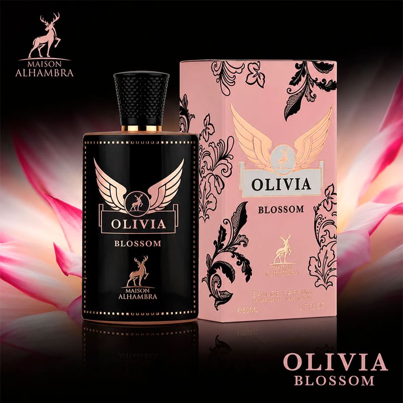 Maison Alhambra Olivia Blossom Eau de Parfum - Perfume Feminino 80ml