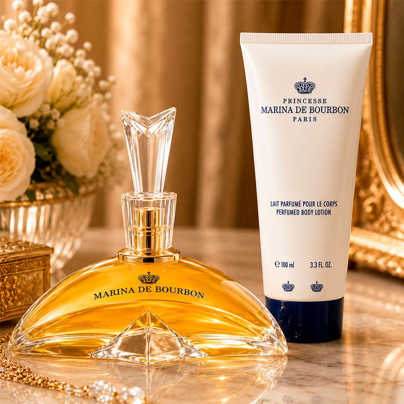 Kit Marina De Bourbon Classique Feminino - Edp 100ml + Bl 100ml
