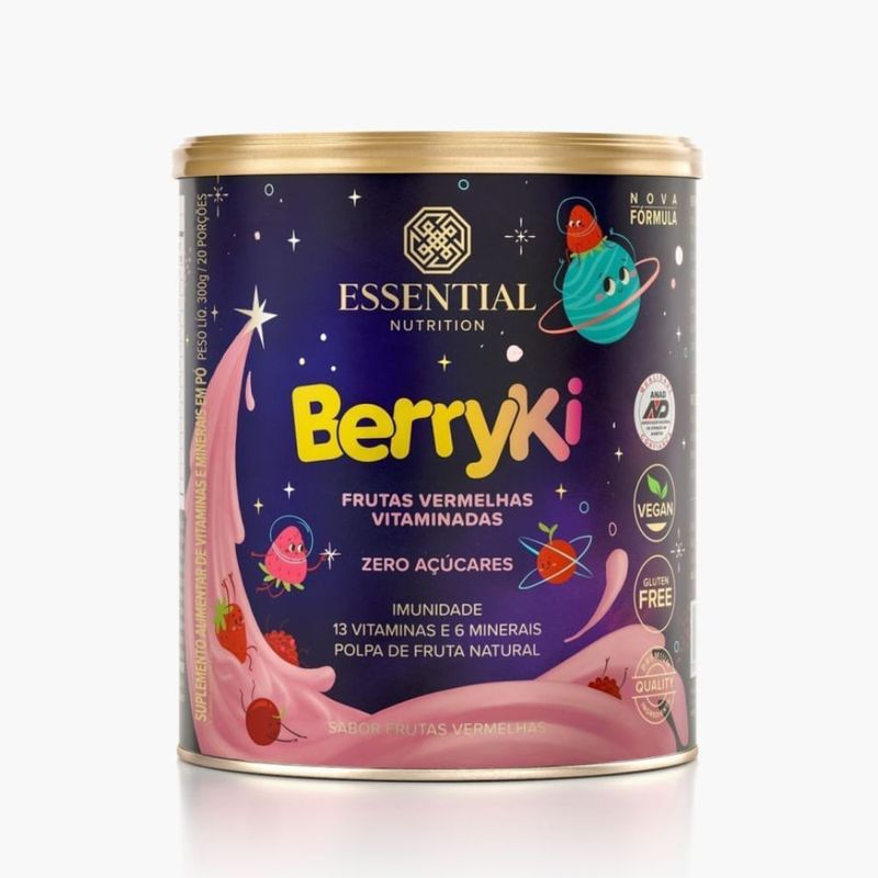 BerryKi Frutas Vermelhas Essential Nutrition 300g