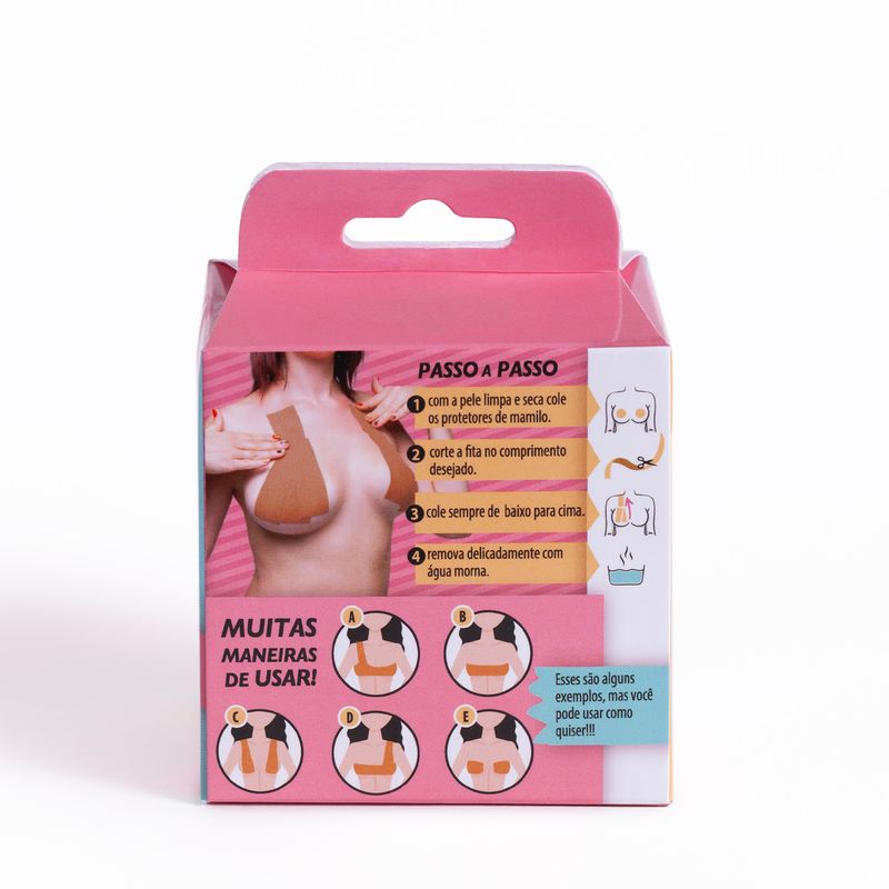 Boob Tape Bege - Fita de Sustentação para os Seios