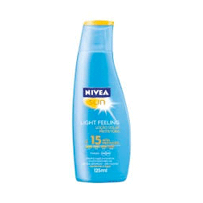 Protetor Solar Nivea Light Feel Fps15 125Ml - Nivea Sun 1