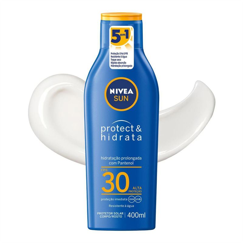 NIVEA SUN Protetor Solar Protect & Hidrata FPS30 400ml 1