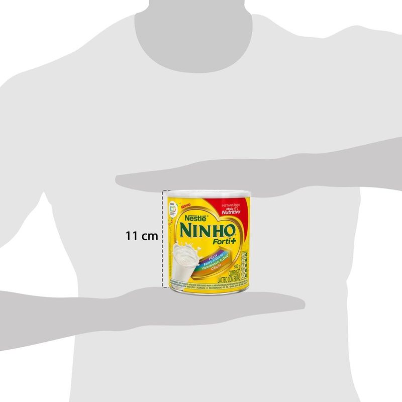 Composto Lácteo Ninho Forti+ Instantâneo Lata - 380g 3
