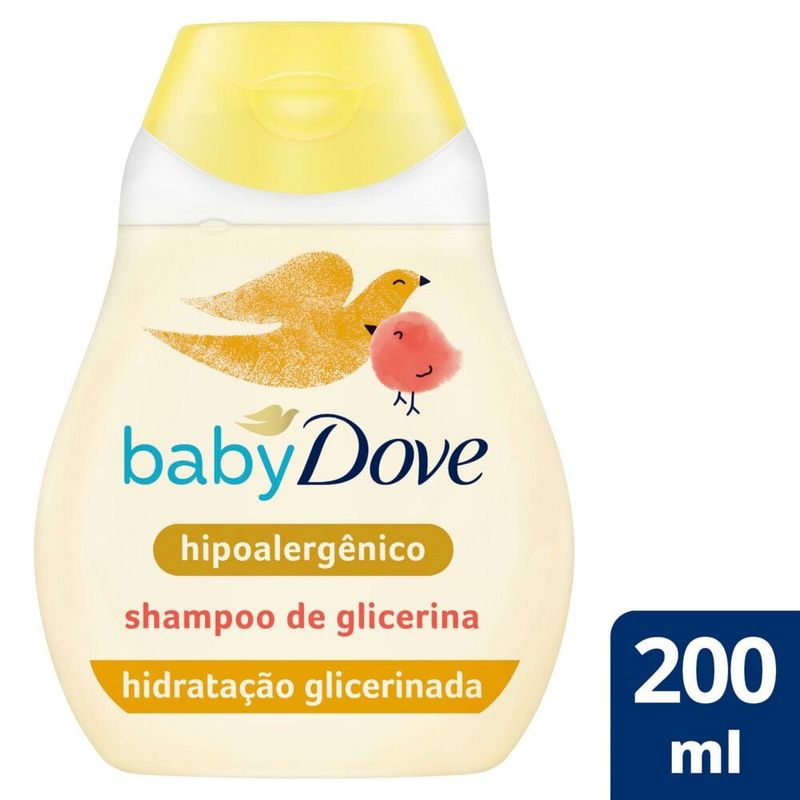 Shampoo Hidratação Glicerinada Dove Baby Frasco 200ml 1