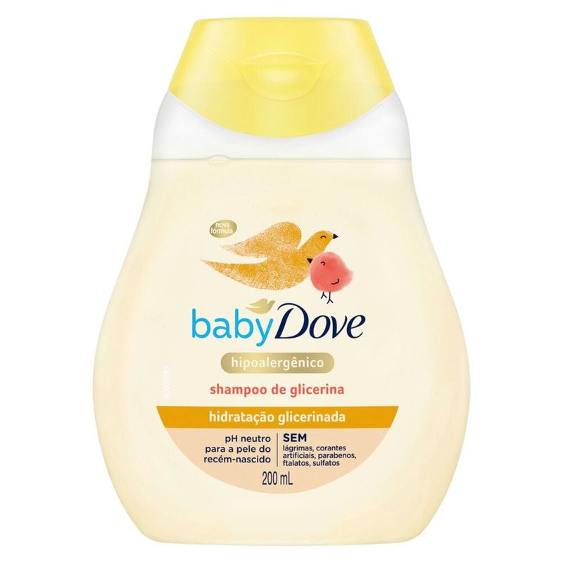 Shampoo Hidratação Glicerinada Dove Baby Frasco 200ml 2