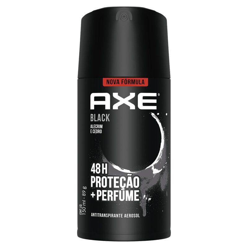 Antitranspirante Aerossol Black Axe 150ml Spray 1