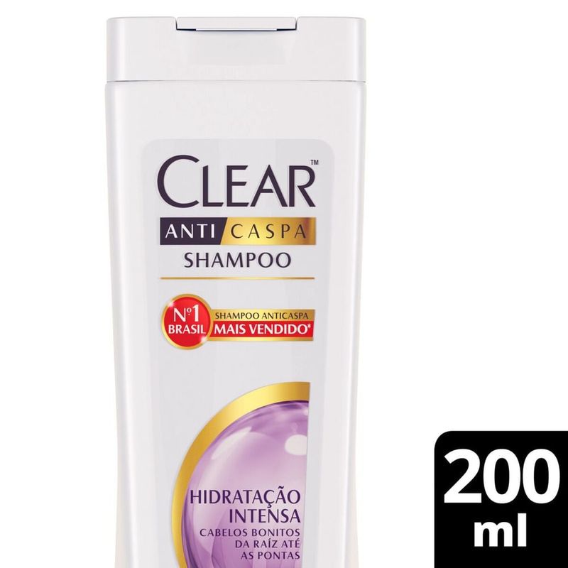 Shampoo Clear Hidratante Int 200Ml - Clear Women 1