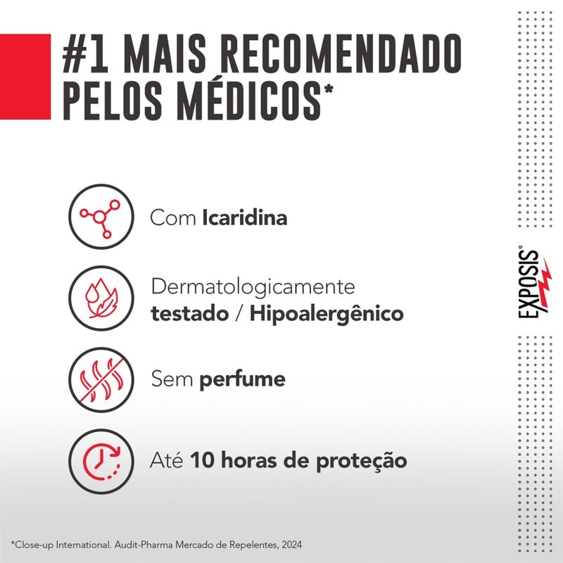 Repelente para Insetos Exposis - Gel - 100ml 4