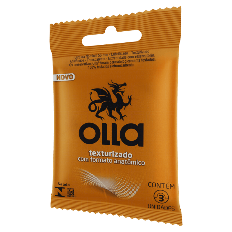 Preservativo Olla Stimulus Com 3 - Olla 1