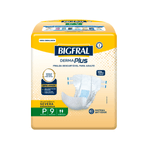 Fralda Bigfral Derma Plus P - 9 Unidades 2