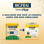 Fralda Bigfral Derma Plus P - 9 Unidades 4