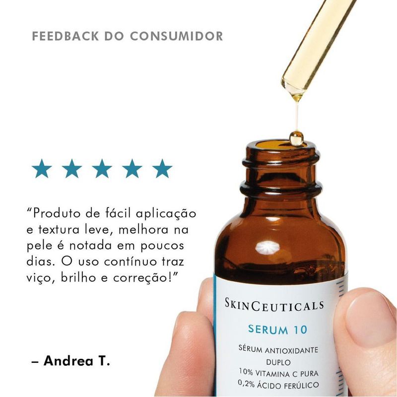 Sérum Antioxidante Vitamina C SkinCeuticals 10% Líquido 30ml 5