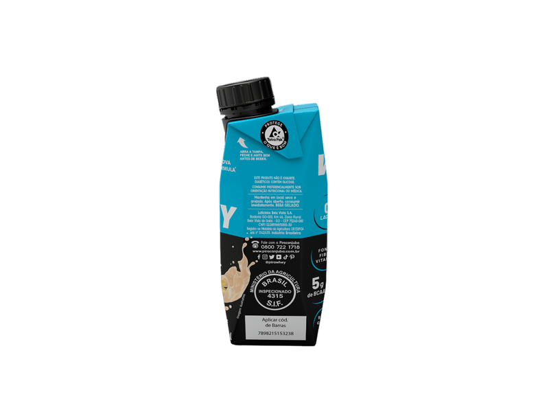Protein Zero Lactose Piracanjuba Baunilha - 250ml 5