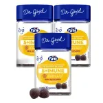 Suplemento Dr Good 5+Imune Adulto Uva Pastilha de Goma 30 Unidades 1