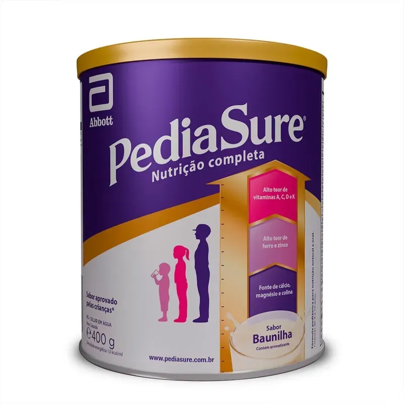 Suplemento Alimentar Infantil Pediasure Baunilha - 400g 1