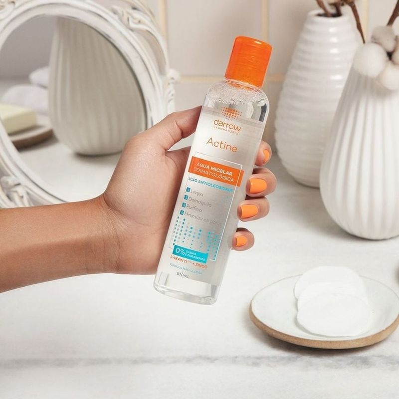 Água Micelar Darrow Actine 200ml 3