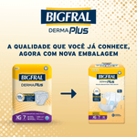 Fralda Bigfral Derma Plus XG - 7 Unidades 4