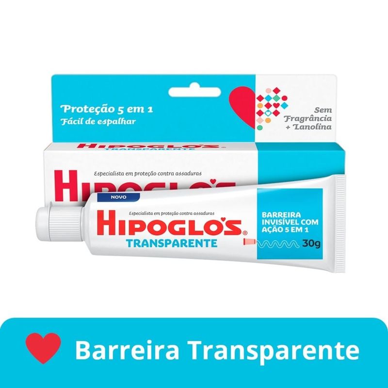 Pomada para Assaduras Hipoglós Transparente 30g 3
