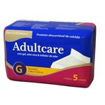 Protetor Colchao Descartável Adultcare Tam G 5Un - Adultcare 1