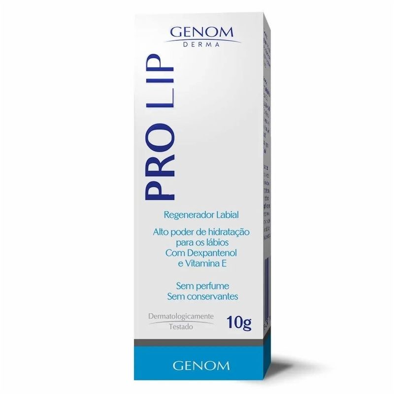 Protetor Labial Regenerador Labial Pro Lip 10g Creme 1
