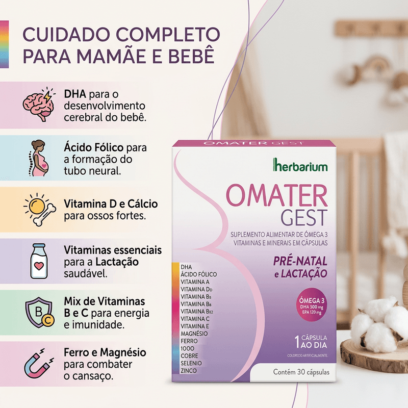 Suplemento Alimentar Ômega 3 Herbarium 30 Cápsulas 3