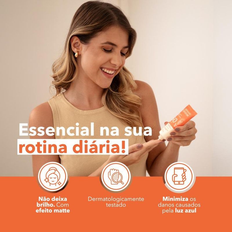 Protetor Solar Facial Cenoura e Bronze FPS 70-50g 4