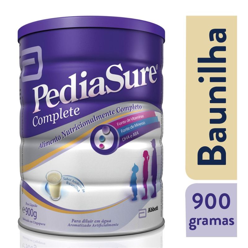 Suplemento Infantil Pediasure Pó Sabor Baunilha 900g 1