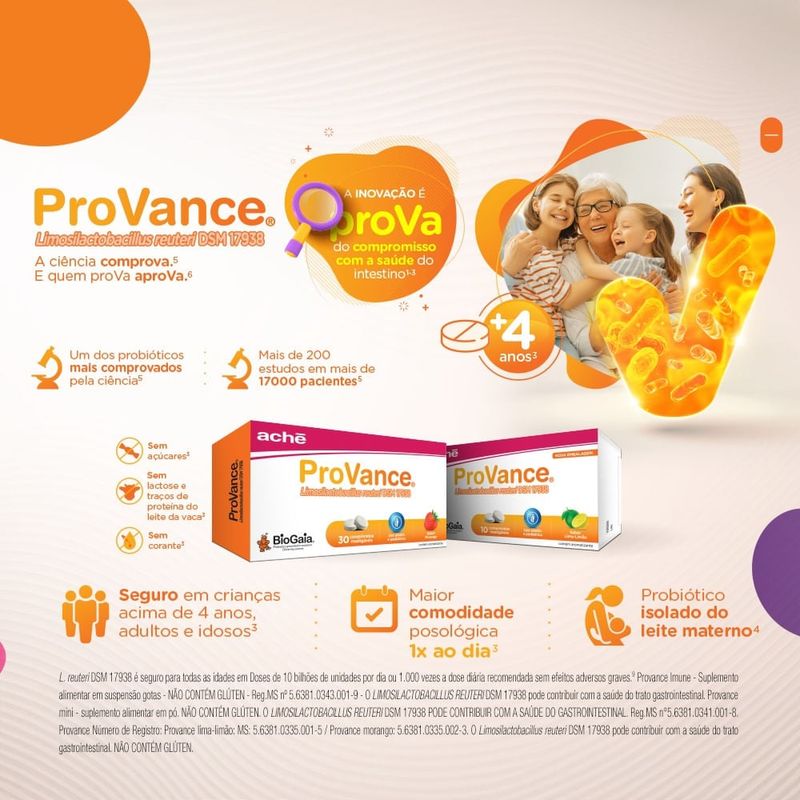 Provance Sabor Morango 30 Comprimidos - Profuse Clair Gel 3