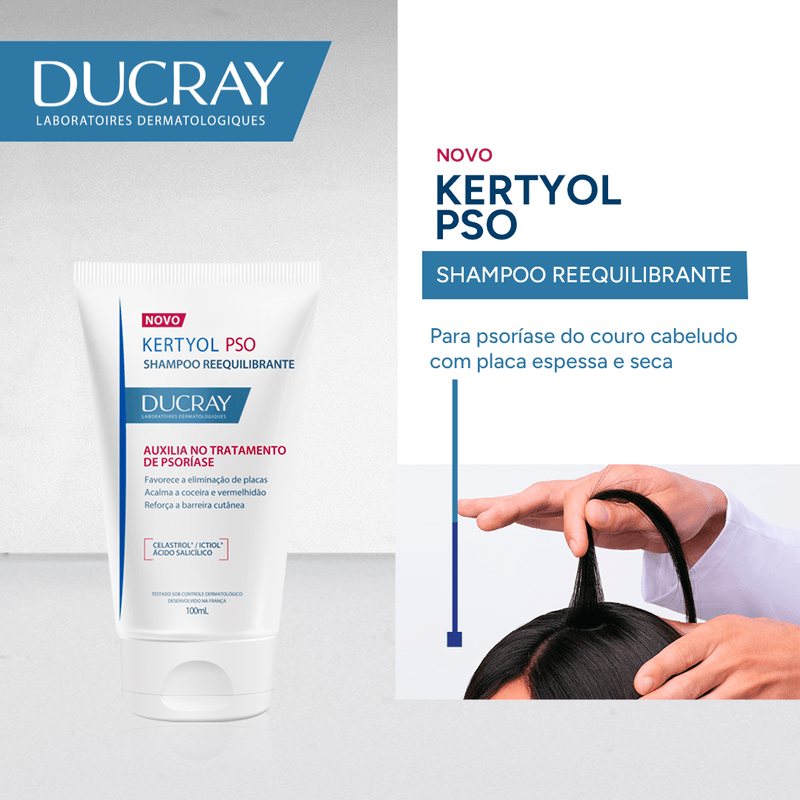 Shampoo Kertyol Pso 125Ml - Ducray 2